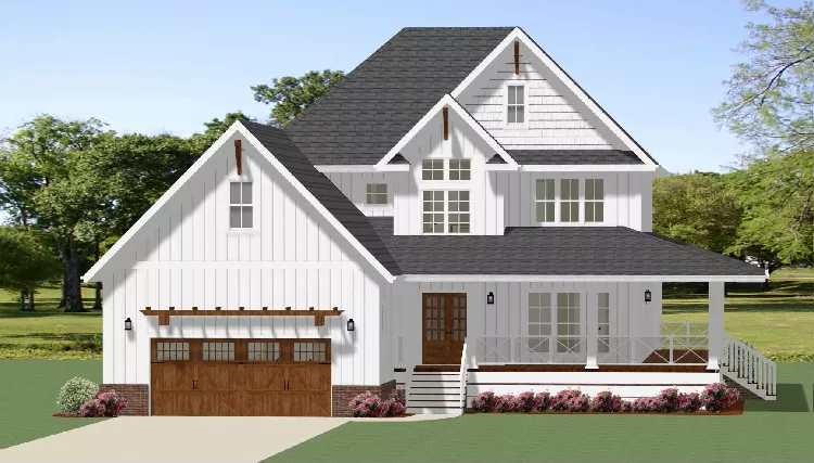 image of farmhouse plan 7088